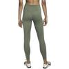 Nike FW22 Solid Color Side Logo Print Leggings Women Leggings Olive-Green DQ5561-222