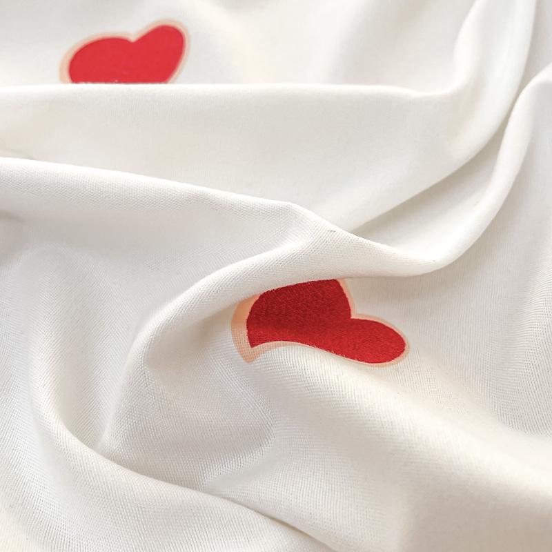 Soft Bed Skirt Printed Bed Cover with Rufffles Simple Style Mattress Protector falda de cama Lace Bed Sheets (No Pillowcase)