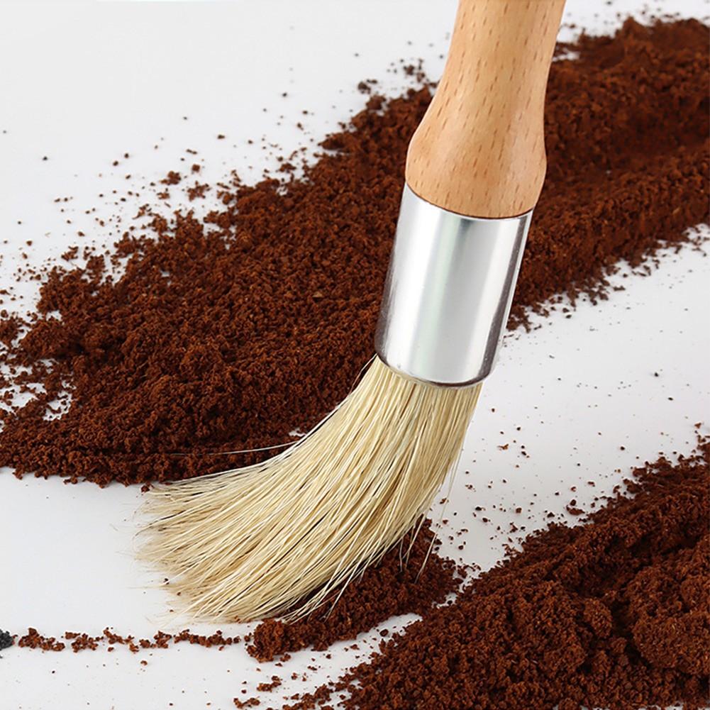 3 Types Grinder Brush Cleaning Brushs Coffee Dusting For Espresso Machine