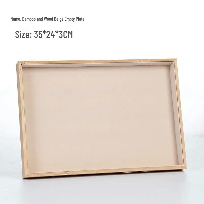 Minimalist Solid Wood Jewelry Display Tray: Fashionable Ring, Necklace, Bracelet, Watch, and Bangle Holder