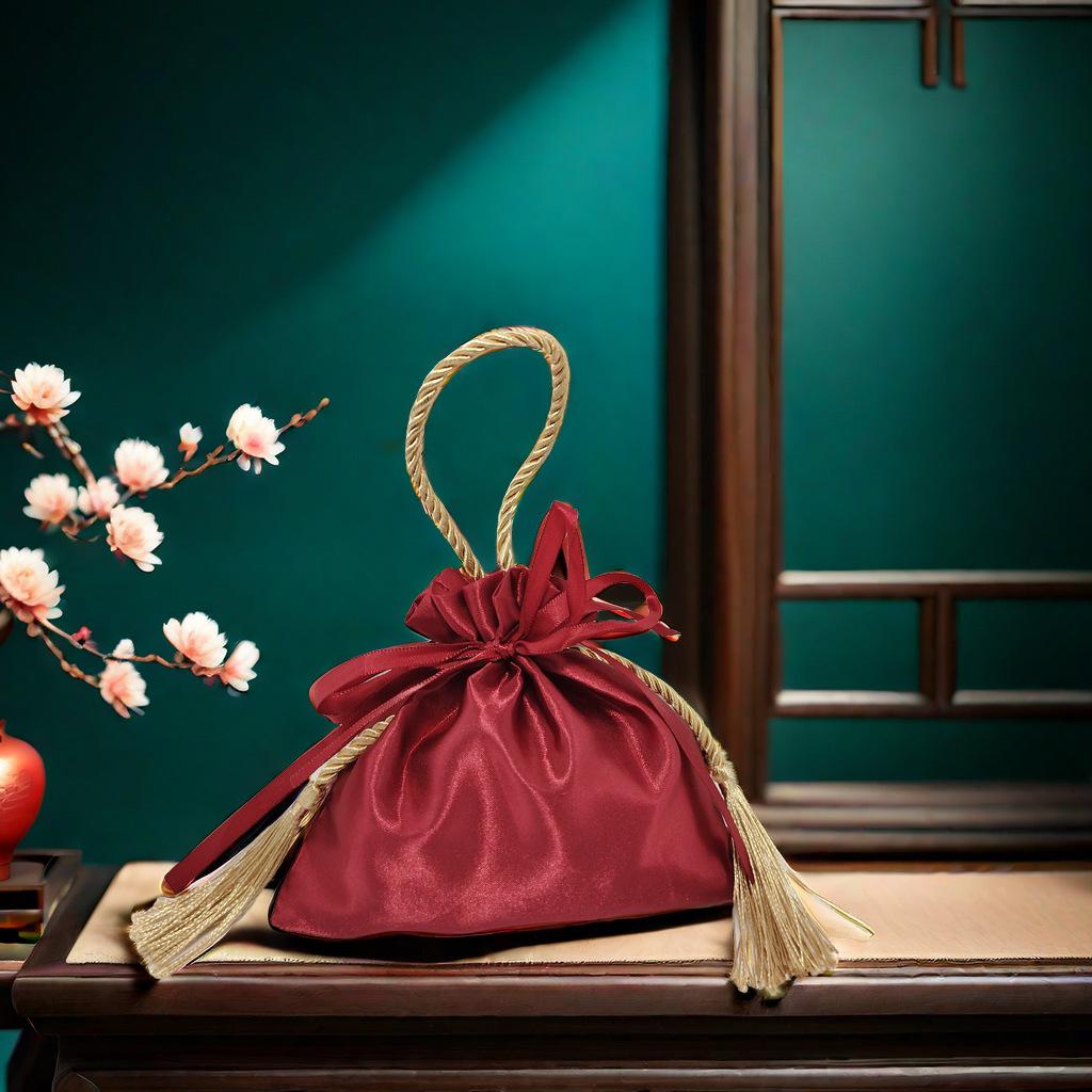 

Velvet Wedding Favor Bag - Elegant Bridesmaid Candy Box for Birthdays & Weddings Small - 1 Piece