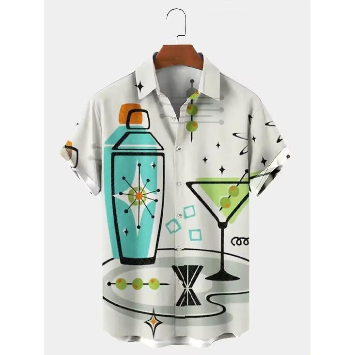 Men's Short Sleeve Shirt Hawaiian Shirt