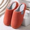 Shoes for Women Winter Home Women Slippers Furry Slippers Color Patchwork Cotton Slippers Female Indoor Non-slip Plush Slipper