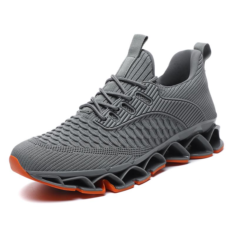 New Men Running Shoes Size 48 Lace Up Jogging Casual Blade Walking Brand Sneakers Breathable Outdoor Leisure Comfortabl