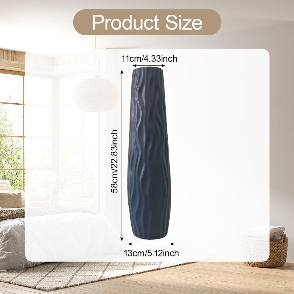 Floor Vase Decorative Large Flower Home Decor for Entryway Dining Room Hotel