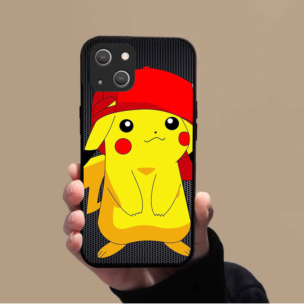 KK-46 Custodia morbida Pokémon per Samsung A04s A05s A10s A11 A12 A14 A15 A22 A23 A32 A50S M31 M51 M52 M53 A25 A30S A51 A52 A55 A70 A71 A72 S10 S9