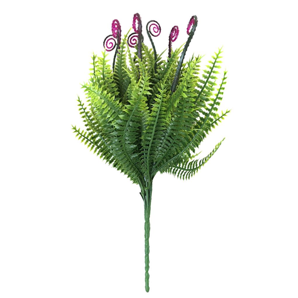 Kunstige bregneblader Hjemmekontor Plantedekorasjon Bryllupsfest Fernplante SH