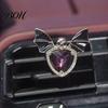 Car Accessories for Men Women Halloween Air Vent Clip, Metallic Skull Bat Freshener Fragrance Ornament Charm, Cool Auto Aroma Diffuser Gothic