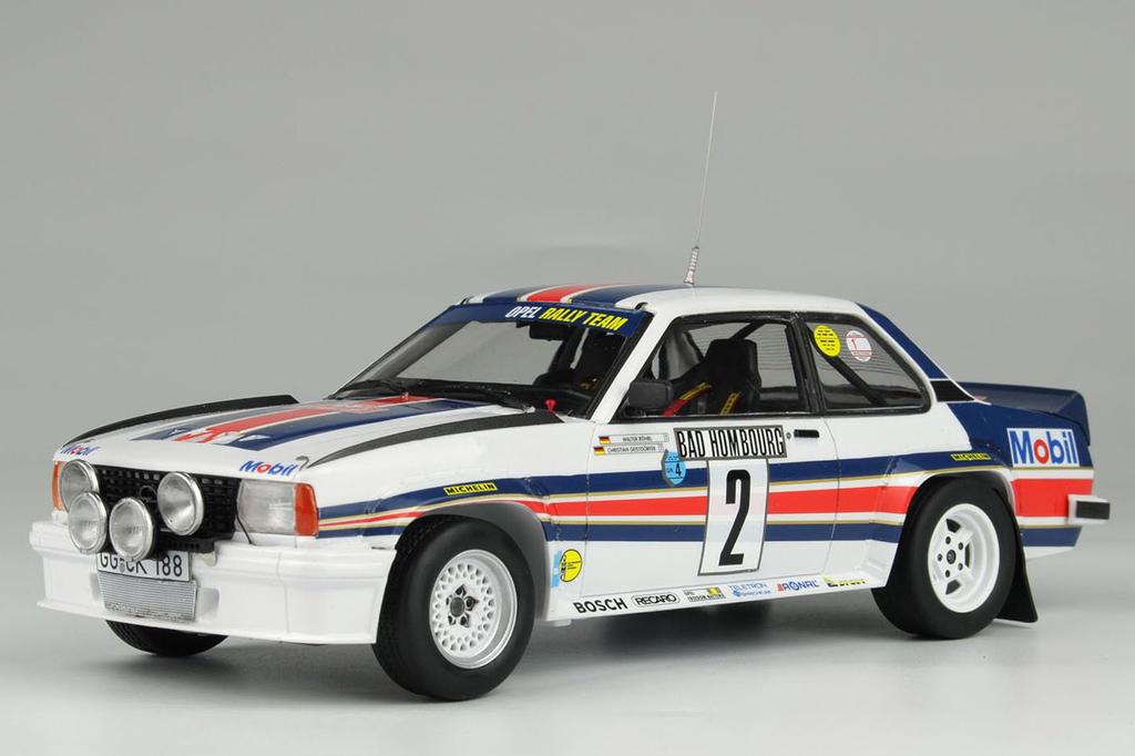 Platz Belkit Opel Ascona 400 1981 Vítěz Rally Monte Carlo Plastikový model BEL020 1/24
