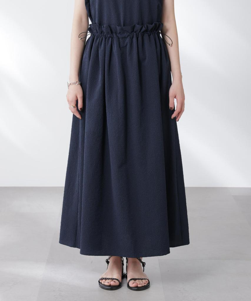 Nano Universe Soccer Blouse and Skirt Size Women's Set, S, 031, Off-White, 669-5219308