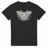 Camiseta Negra con Logo Drowning The Light Metal Negro Moda Vintage Unisex Suave Ligeramente Transpirable Casual Elástica