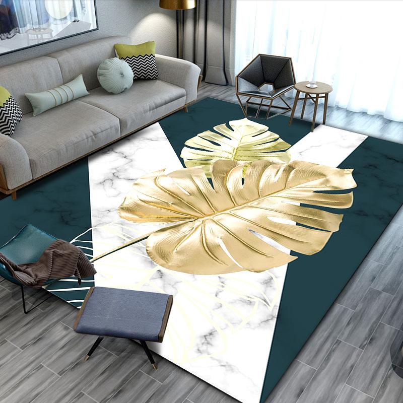 Crystal Velvet Carpet For Home Living Room Area Rug Couch Coffee Table Mat Bedroom Floor Mat Stain Resistant Soft Plush Carpet