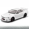 ABAM1 Chezhi 1:24 Sang GTR-r34 Simulation Alloy Sports Car Model Sound and Light Return Children's Toys Wholesale