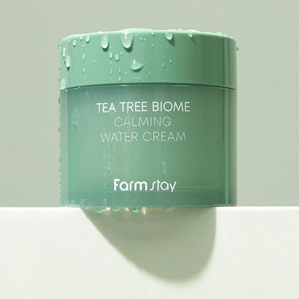 Farmstay Tea Tree Biome Beruhigende Wassercreme 80 ml
