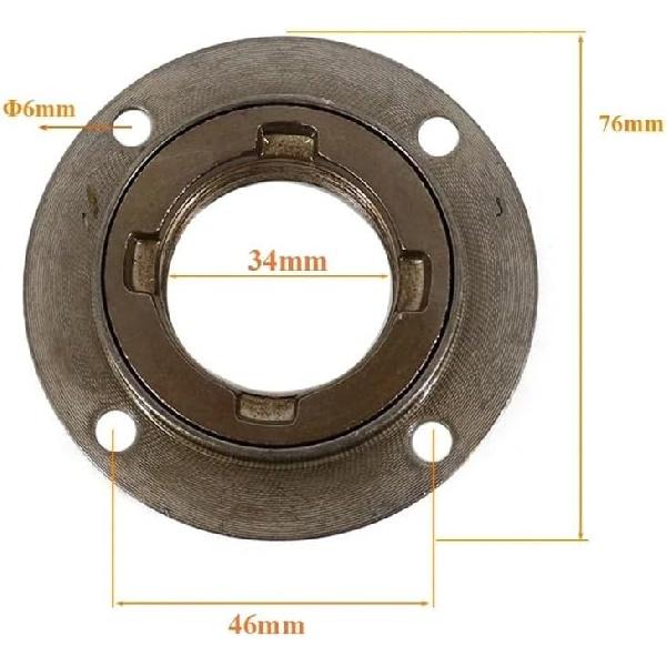 T8F rear sprocket black T8F 36T tooth 54mm and flywheel adapter compatible 47cc 49cc pocket bike petrol scooter universal