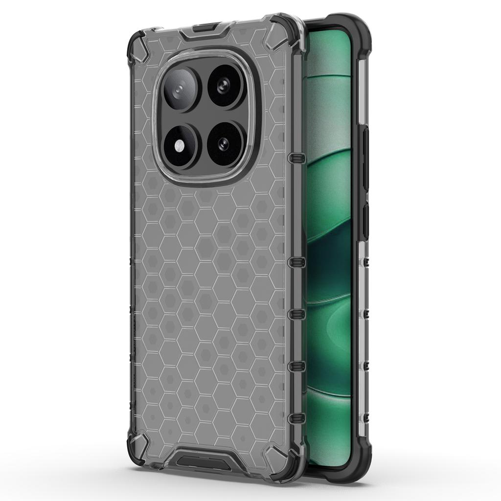 For Xiaomi Redmi Note 14 Pro 5G/Poco X7 5G Case PC+TPU Phone Cover Honeycomb Shape