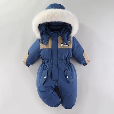 Winter Kinder Jumpsuit Overall voor Peuter Warm Waterdicht Kinderen Ski Jumpsuit Jas voor Baby Jongens Meisjes Buiten Sneeuw