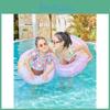 Thickened Children's Swim Ring With Ice And Snow Princess Design For Underarm Support In Water Activities