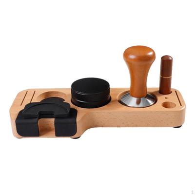 Kaffee Tamper Distributor und Rührer Espresso Zubehör Kits Partitioniert Lagerung Tamping