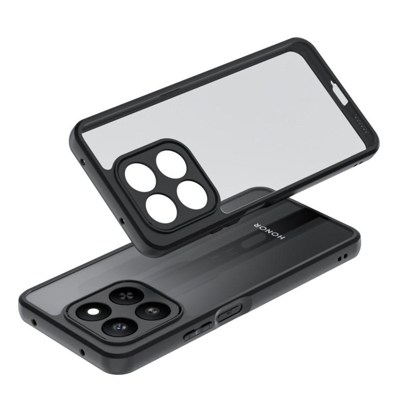 Pouzdro pro Honor X7d pro kryt Honor X7d TPU Phoen Case Jednoduché černé matné pouzdro Pouzdro na telefon proti otiskům prstů Pro Honor X7d 4G 5G