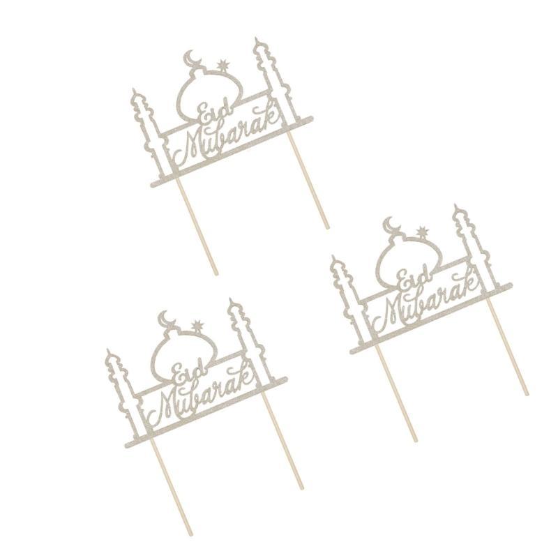 Kuchenaufleger, Ramadan EidMubarak Kuchendekorationen, Muslime alFitr Party