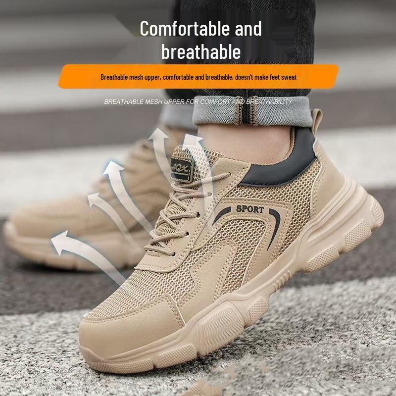 Lightweight Breathable Mesh Safety Shoes 36