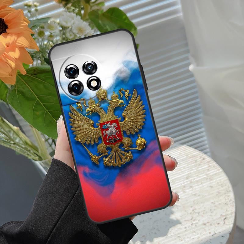 Russian Federation Flag Case For OnePlus 8 9 10 Pro 15 13 12 11 13T 13R 12R 10T 8T Nord 5 CE 2 3 4 Lite N20 N30 Cover