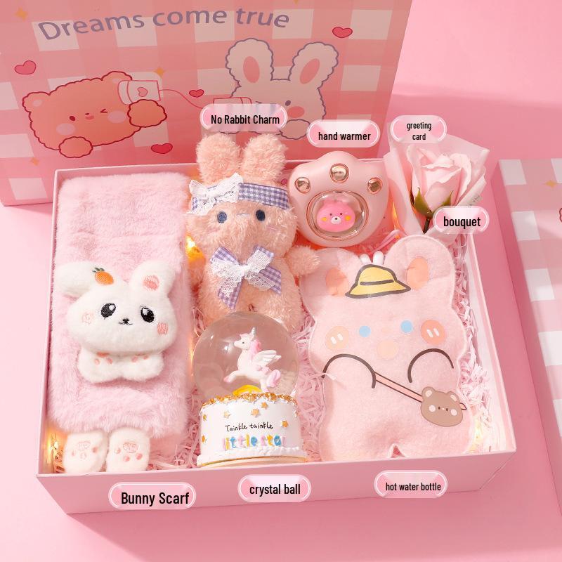 Winter Gift Box for 10-Year-Old Girls: Warm and Practical Birthday Present for Kindergarten and Primary School Students