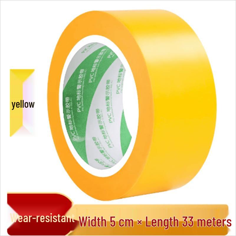 Yellow PVC Warning and Caution Tape