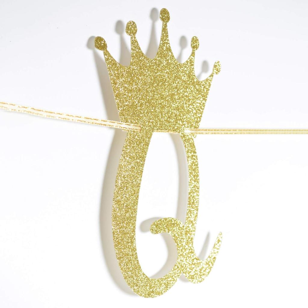Mis Quince 15 Banner, My 15th Birthday Party Decorations, Quinceanera Decor, Feliz Cumpleanos Banner (Gold Glitter)