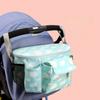 Oxford Cloth Cartoon Stroller Organizer Large Capacity Hanging Carriage Bag  Outdoor