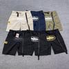 American Retro Cargo Shorts For Men Summer Casual Streetwear With Multiple Pockets For Teen Fashion