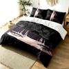 Hyuga Hinata 3pc Duvet Cover Set Simple Modern Bedding Set Wrinkle Resistant Soft Fabric All Season Use a Perfect Gift