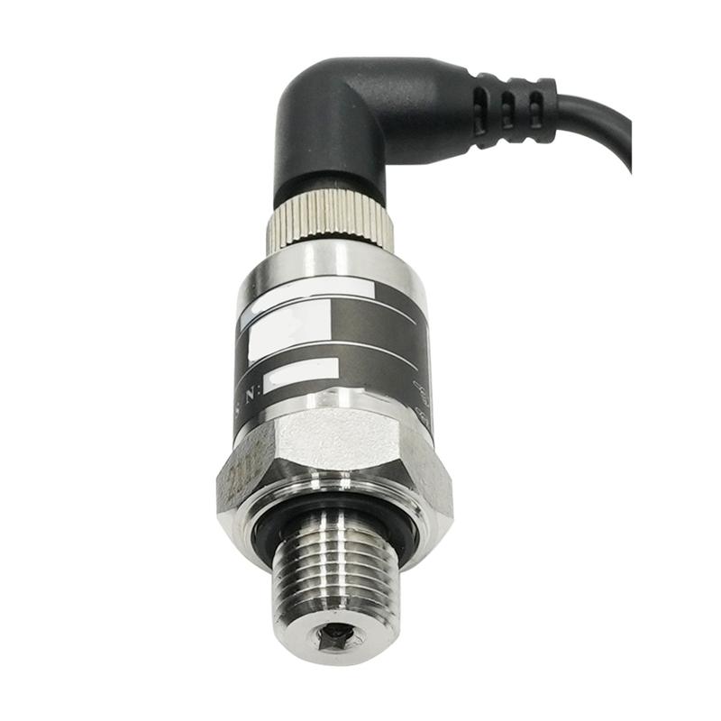 A74E-Pressure Transmitter Sensor Water Gas Hydraulic 0-1Mpa 0-1.6Mpa 0-2.5Mpa 4-20Ma DC24V Pressure Transducer Cable As shown 25Bar