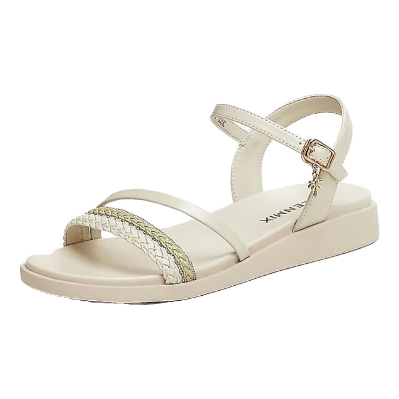 Teenmix Women s Woven Flat Sandals 36