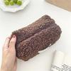 Lambswool Lamb Hair Cosmetic Bag Soft Pencil Case Make Up Organizer Pencil Bag Desktop Storage Bag