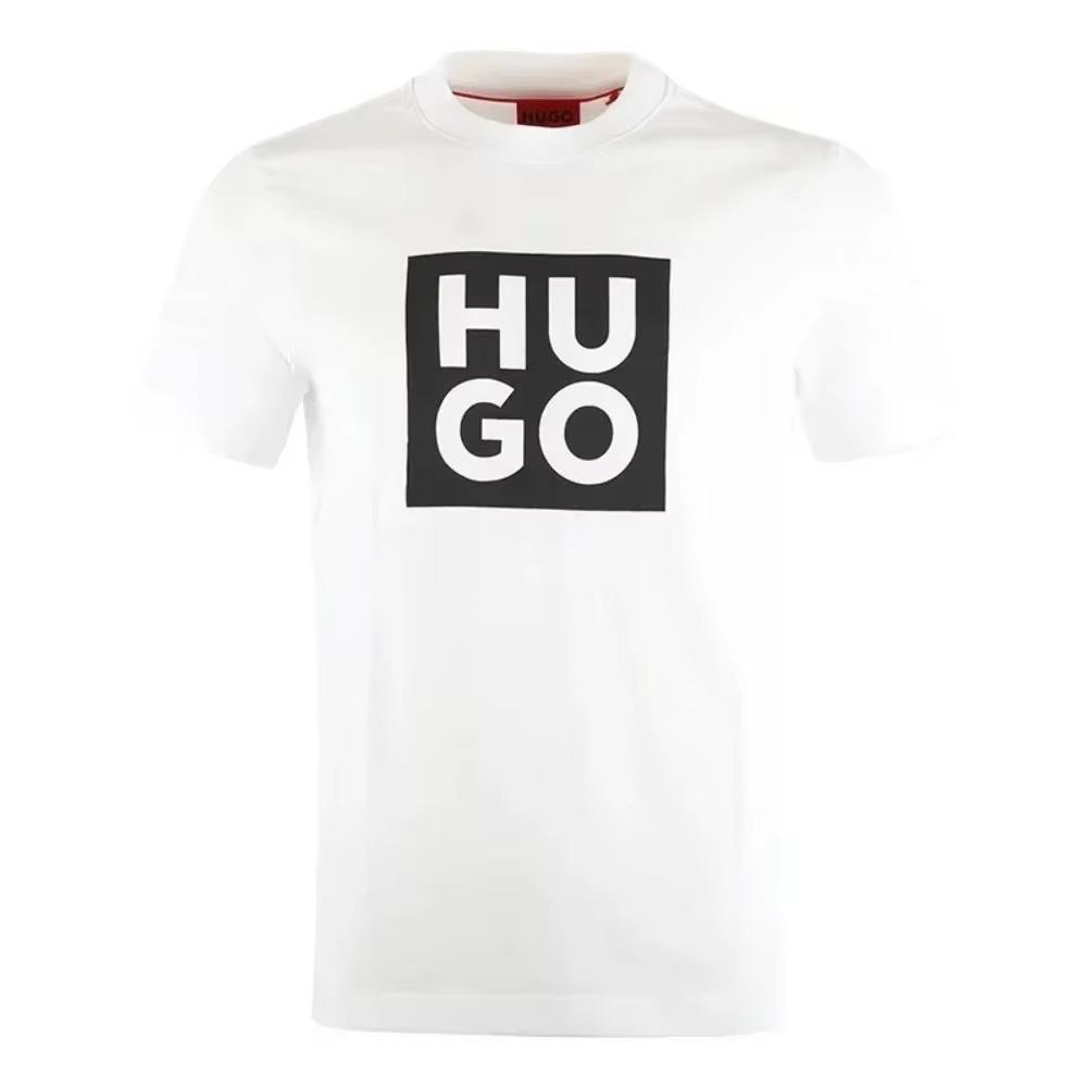 Hugo Men Women T-shirt High Quality Luxury Brand Short Sleeve Tshirt Clothes Designer Tee T Shirt Summer Tops Fashion Streetwear