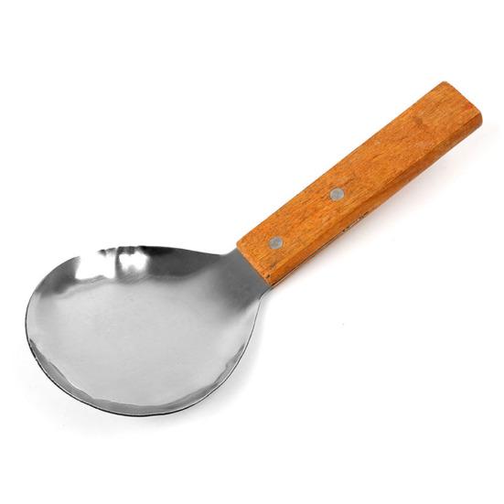 

Кухня Нержавеющая сталь Еда Сервировка Ложка для риса Суп Ложка Столовые приборы Посуда