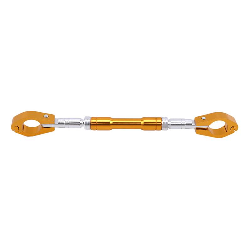 Aluminum Alloy Motorcycle Handlebar Reinforcing Balance CrossBar Strengthen Lever Bar Adjustable Universal
