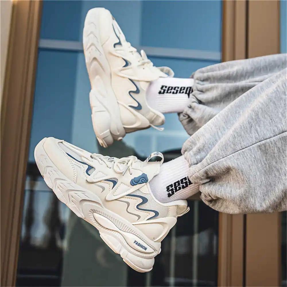 Thick Sole Number 42 Sneakers For Men Size 46 Vulcanize Vulcanized Sports Shoes Man Economic Tennis Top Sale Trend Bascket