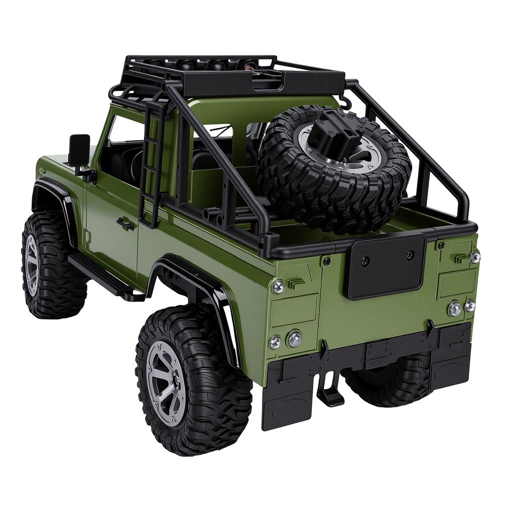 Радиоуправляемая машина 2.4G 1:Грузовик на радиоуправлении 12-го масштаба 4WD, полнопропорциональный, со светодиодными огнями