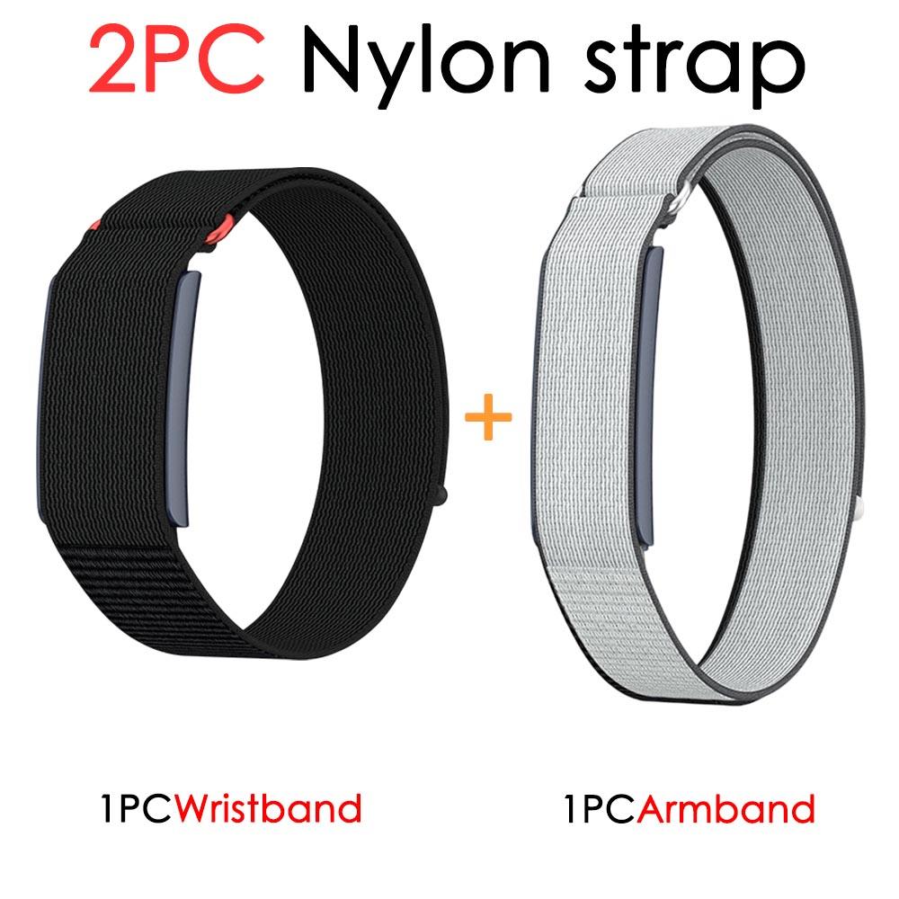 Nylonový řemínek pro Amazfit Helio Strap Sportovní náramek Náhradní pásek Pro bicepsy Prodyšný náramek na paži Náramek na zápěstí pro Amazfit Helio Strap