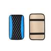 Armrest Mat Car Storage Box Cushion Cover Pad Interior Accessories Black/Blue