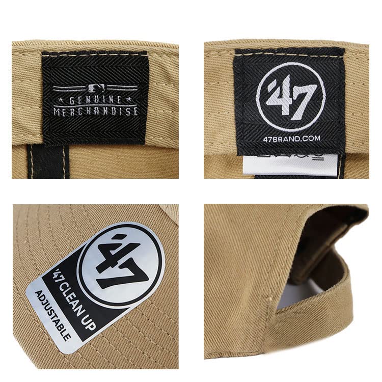 Forty Seven Brand 47 Yankees Clean Up NY Low Cap Cap, Logo, Purple, Men's/Women's,