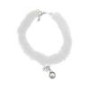 Soft Plush Necklace Warm Fashion Accessory Suitable for Youthful Women Seeking Comfort and Style in Cold Weather
