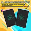 LCD Writing Tablet 12 Inch Monochrome Screen with Stylus Drawing Writing Taking Notes Leaving Messages for Toddlers Boys Girls Adults Black