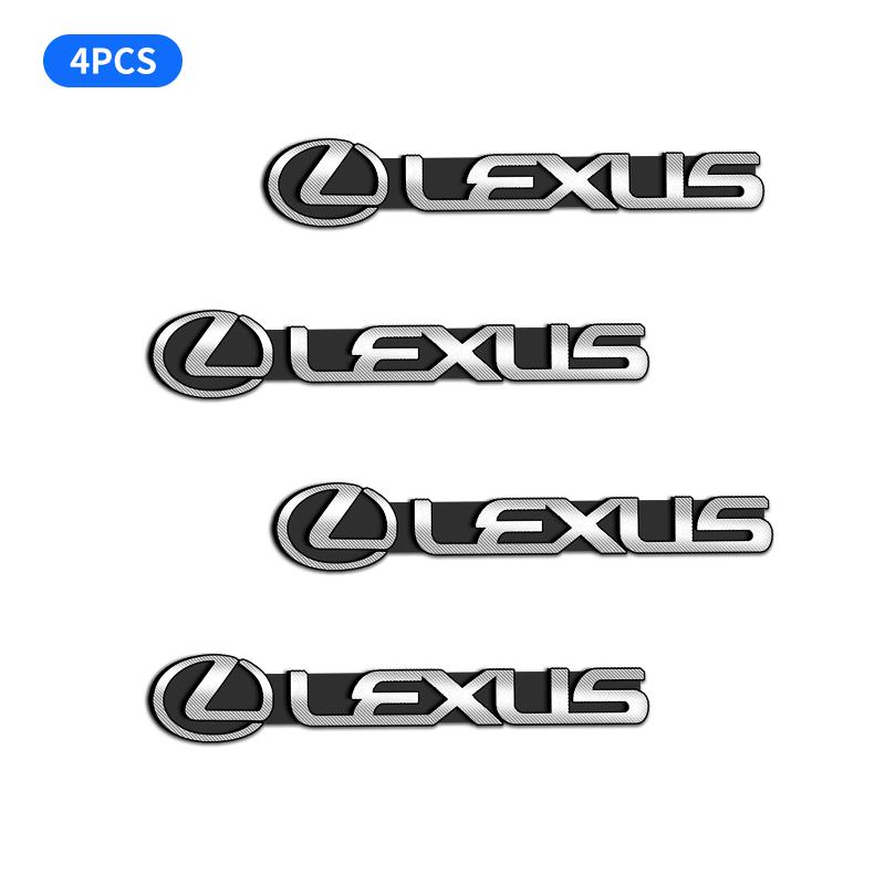 Neues Auto Audio Dekor 3D Aluminium Abzeichen Emblem Aufkleber für Lexus F SPORT IS250 IS200 CT200h GS300 LS430 RX450h LX570 IS300