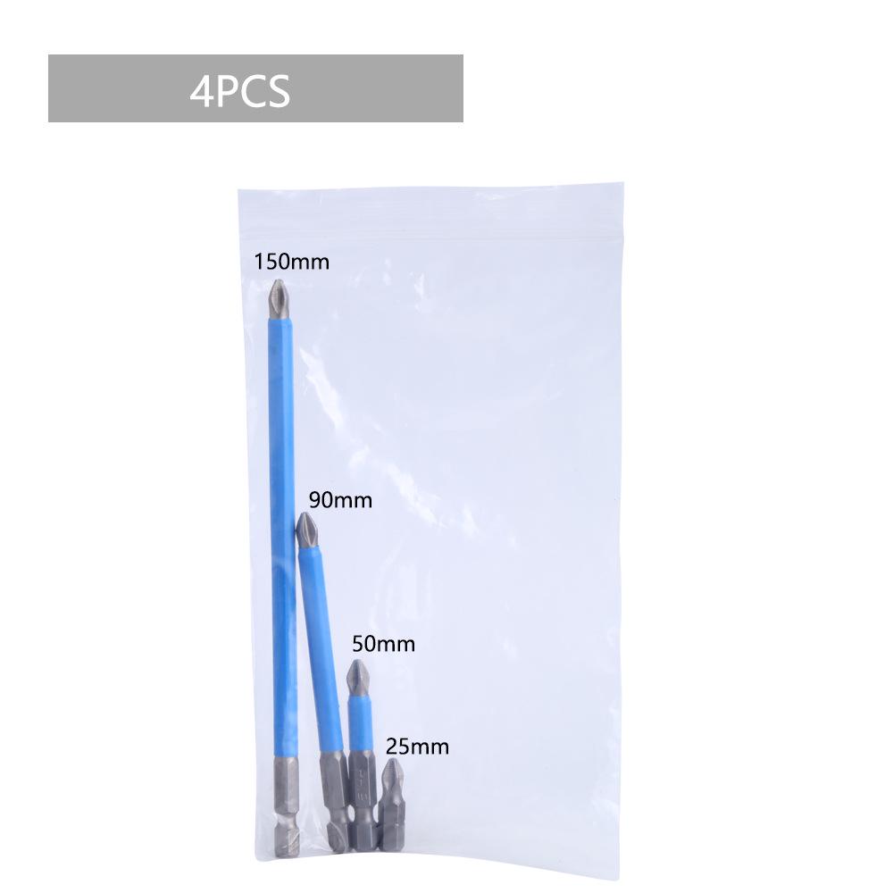 

7-Piece S2 Steel Electric Screwdriver Bit Set with Magnetic Phillips Heads