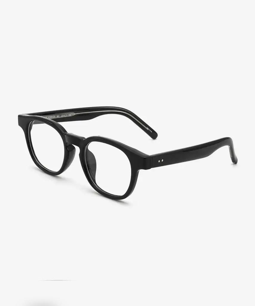 Seutailwokeu Black Sw Horn 01 Bk Stylework Eyeglass Frames