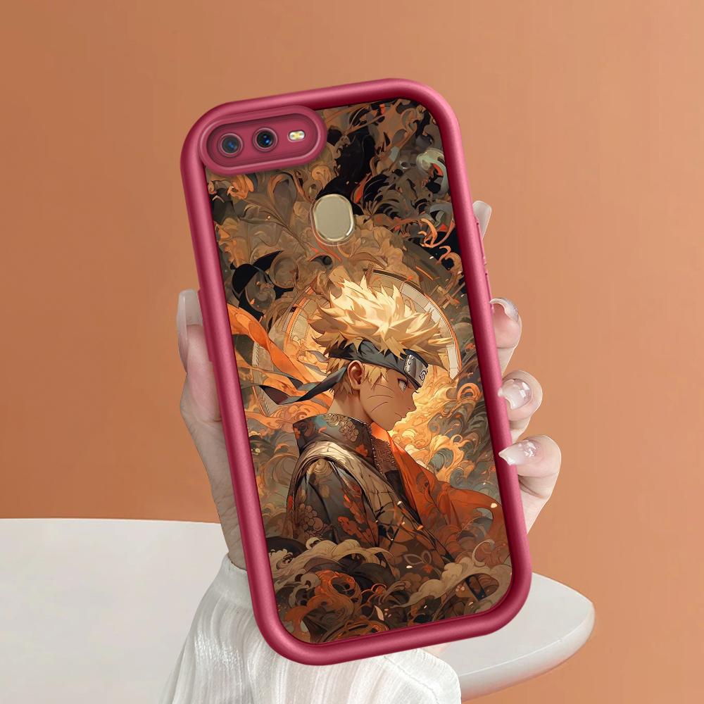 Soft Silicone Square Ladders Cartoon Pattern Full Cover Camera Protection Shockproof Case for OPPO Reno Realme OnePlus